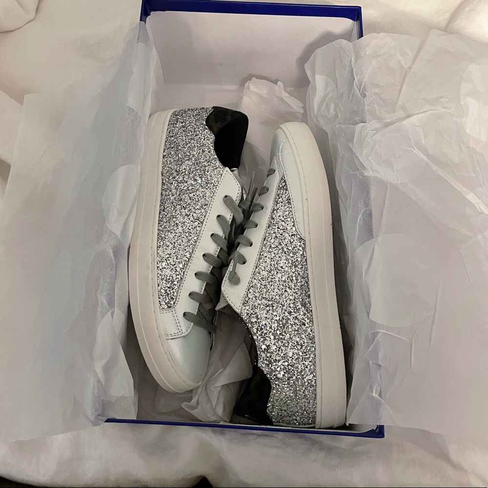 BNIB P448 John Glitter Sneakers